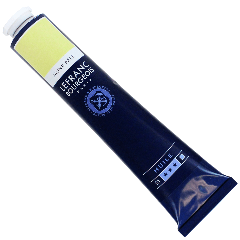 Tinta Óleo Fine Lefranc & Bourgeois 150ml 239 Pale Yellow